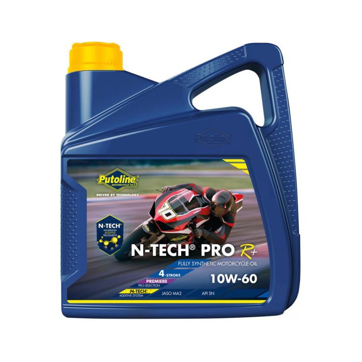 PUTOLINE - Huile moteur 4T N-TECH PRO R+ COMPÉTITION 10W60 - 4L