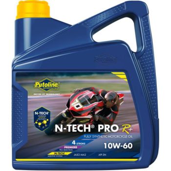 PUTOLINE - Huile moteur 4T N-TECH PRO R+ COMPÉTITION 10W60 - 4L