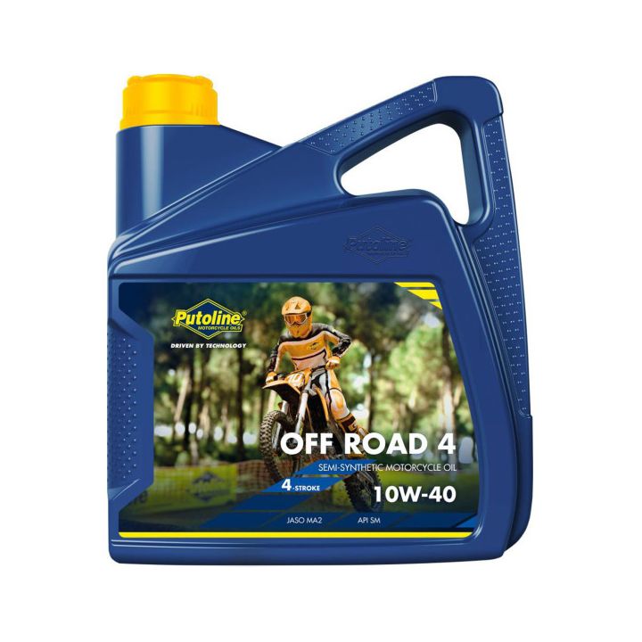 PUTOLINE - Huile moteur 4T TECHNO MOTO OFF ROAD 4 10W40 - 4L