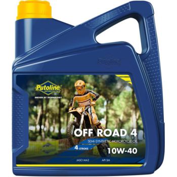 PUTOLINE - Huile moteur 4T TECHNO MOTO OFF ROAD 4 10W40 - 4L