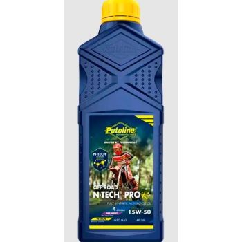 PUTOLINE - Huile moteur 4T TECHNO MOTO OFF ROAD 4 15W50 - 1L