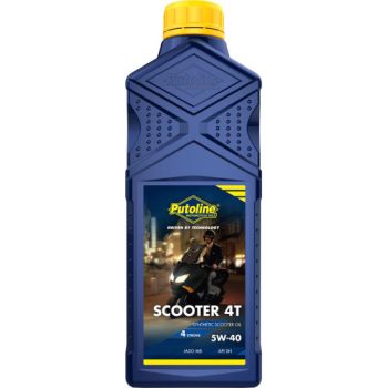 PUTOLINE - Huile Techno Moto Scooter 4 5W40 - 1L