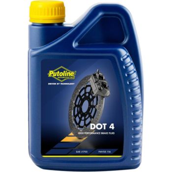 PUTOLINE - Liquide de frein DOT 4 - 1L