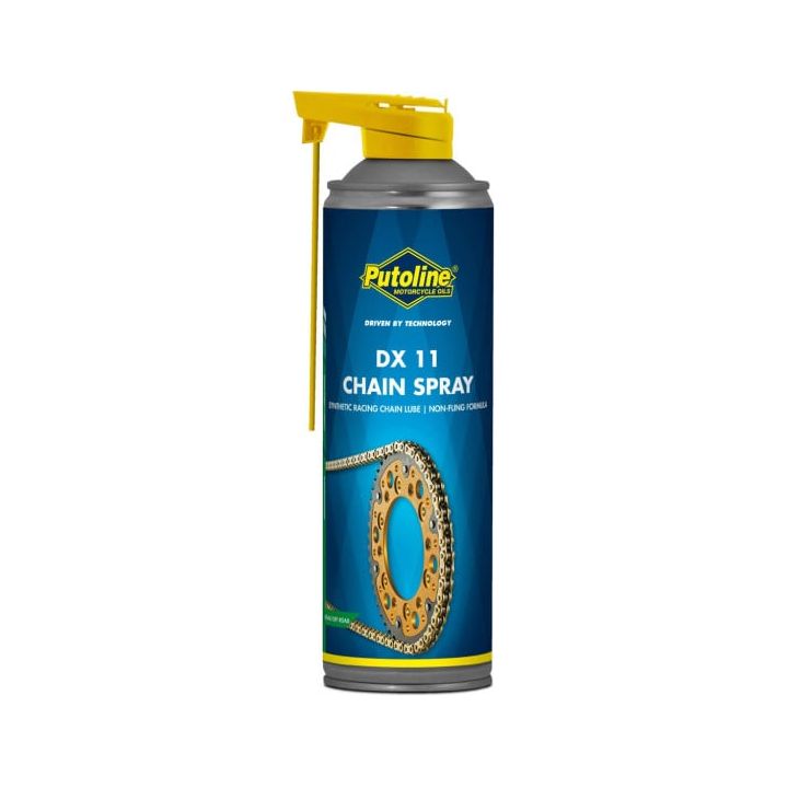 PUTOLINE - Spray graisse chaîne DX11 - 500ml