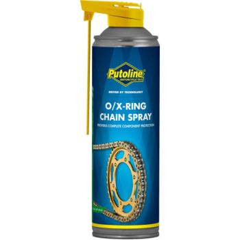 PUTOLINE - Spray graisse chaîne O-Ring/X-Ring - 500ml