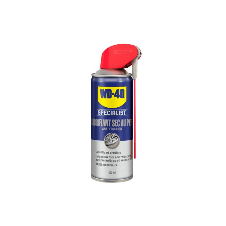WD40 - Lubrifiant sec anti-friction Specialist Moto - 400ml
