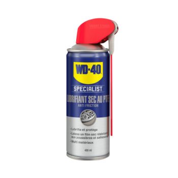WD40 - Lubrifiant sec anti-friction Specialist Moto - 400ml