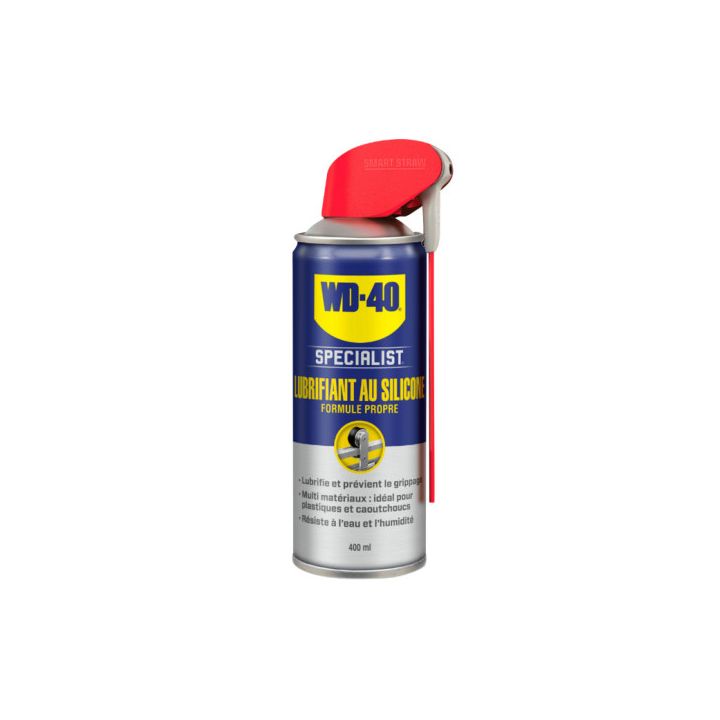 WD40 - Lubrifiant silicone Specialist Moto - 400ml