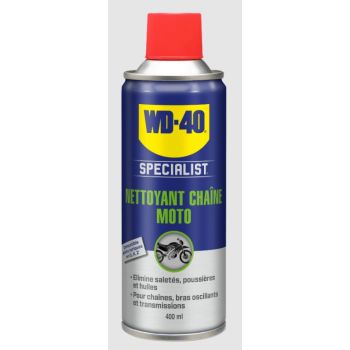 WD40 - Nettoyant chaîne Specialist Moto - 400ml