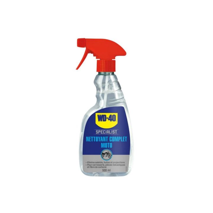 WD40 - Nettoyant complet Specialist Moto - 500ml