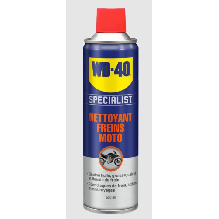WD40 - Nettoyant frein Specialist Moto - 500ml