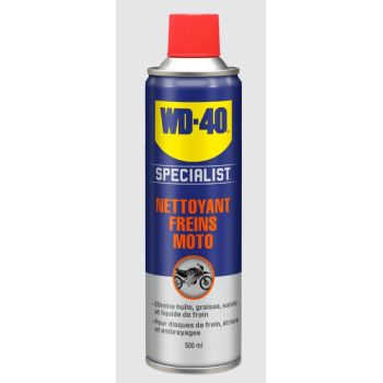 WD40 - Nettoyant frein Specialist Moto - 500ml WD40 - Nettoyant frein Specialist Moto - 500ml
