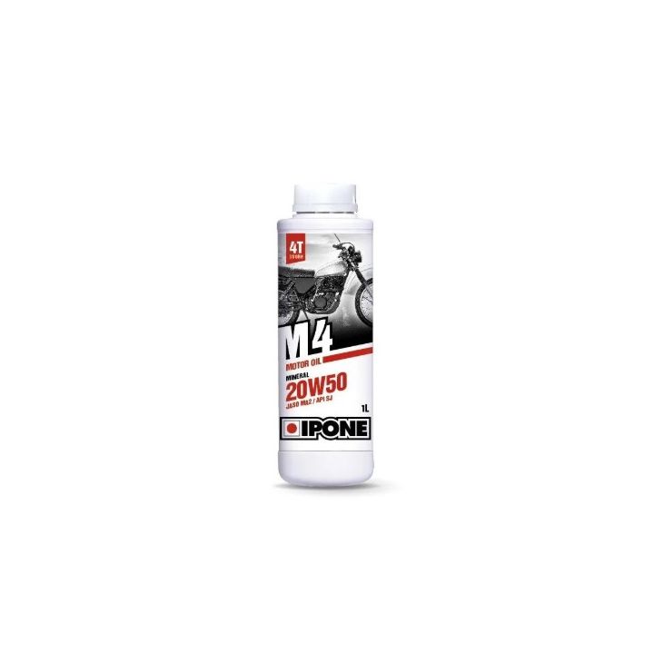 IPONE - Huile moteur 4T M4 20W50 - 1 litre
