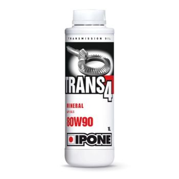 IPONE - Huile boîte/pont Trans 4 80W90 4T Minérale - 1 litre