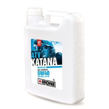 IPONE - Huile moteur 4T KATANA ATV 5W40 - 4 litres