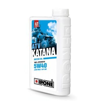 IPONE - Huile moteur 4T KATANA ATV 5W40 - 2 litres