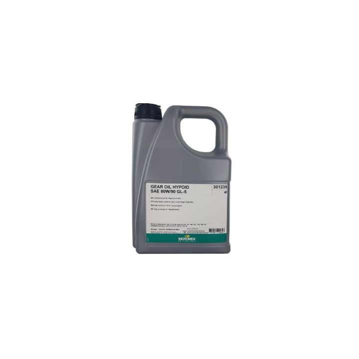 MOTOREX - Huile boîte de vitesses GEAR OIL HYPOID 80W90 - 4L