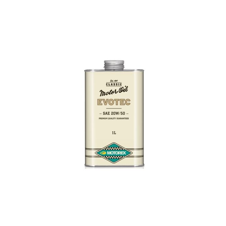 MOTOREX - Huile moteur minérale CLASSIC LINE EVOTEC 20W50 - 1L