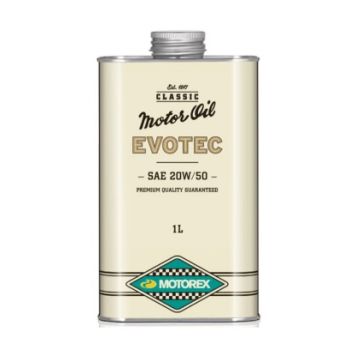 MOTOREX - Huile moteur minérale CLASSIC LINE EVOTEC 20W50 - 1L