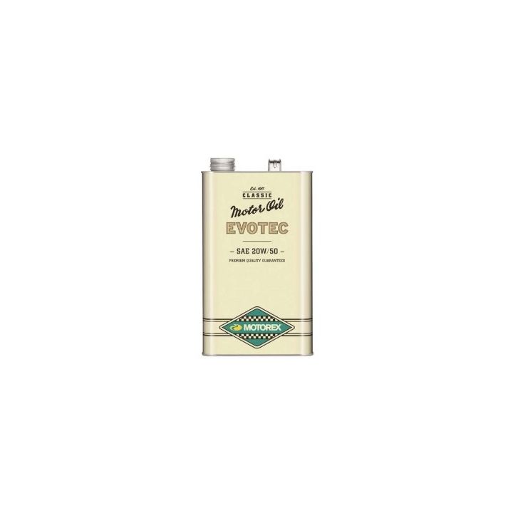 MOTOREX - Huile moteur minérale CLASSIC LINE EVOTEC 20W50 - 5L