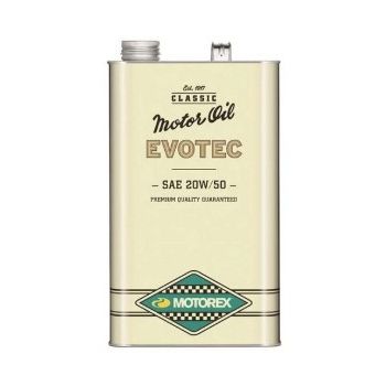 MOTOREX - Huile moteur minérale CLASSIC LINE EVOTEC 20W50 - 5L