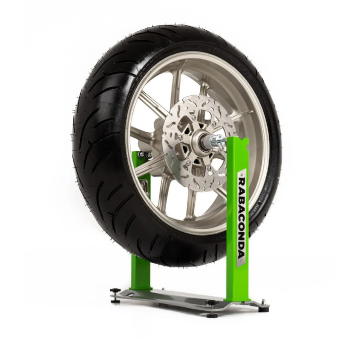 RABACONDA – Équilibreuse de roue moto – Portable et précise