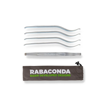 RABACONDA – Lot de 5 démonte-pneus moto – Acier haute résistance RABACONDA – Lot de 5 démonte-pneus moto – Acier haute résistance