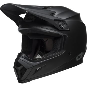Casque cross Bell  MX-9 MIPS Solid - Noir Mat Casque cross Bell  MX-9 MIPS Solid - Noir Mat