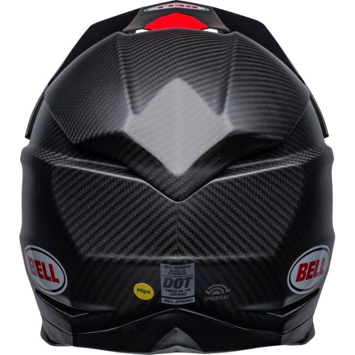Casque cross BellMoto-10 Spherical Satin Gloss - Noir Rouge Casque cross BellMoto-10 Spherical Satin Gloss - Noir Rouge