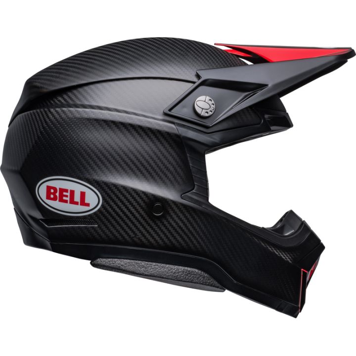 Casque cross BellMoto-10 Spherical Satin Gloss - Noir Rouge Casque cross BellMoto-10 Spherical Satin Gloss - Noir Rouge