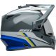 Casque cross BellMX-9 Adventure MIPS Alpine - Gris Charcoal Argent Casque cross BellMX-9 Adventure MIPS Alpine - Gris Charcoal Argent