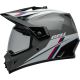 Casque cross BellMX-9 Adventure MIPS Alpine - Gris Nardo Noir Casque cross BellMX-9 Adventure MIPS Alpine - Gris Nardo Noir