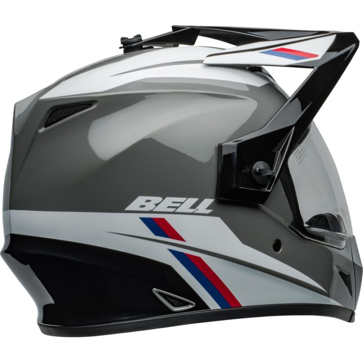 Casque cross BellMX-9 Adventure MIPS Alpine - Gris Nardo Noir Casque cross BellMX-9 Adventure MIPS Alpine - Gris Nardo Noir