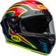 Casque moto Bell Race Star DLX Flex - Bleu Rouge