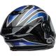 Casque moto Bell Race Star DLX Flex - Noir Bleu