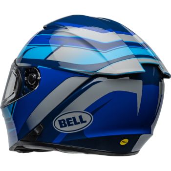 Casque moto Bell Lithium MIPS Podium - Bleu Casque moto Bell Lithium MIPS Podium - Bleu