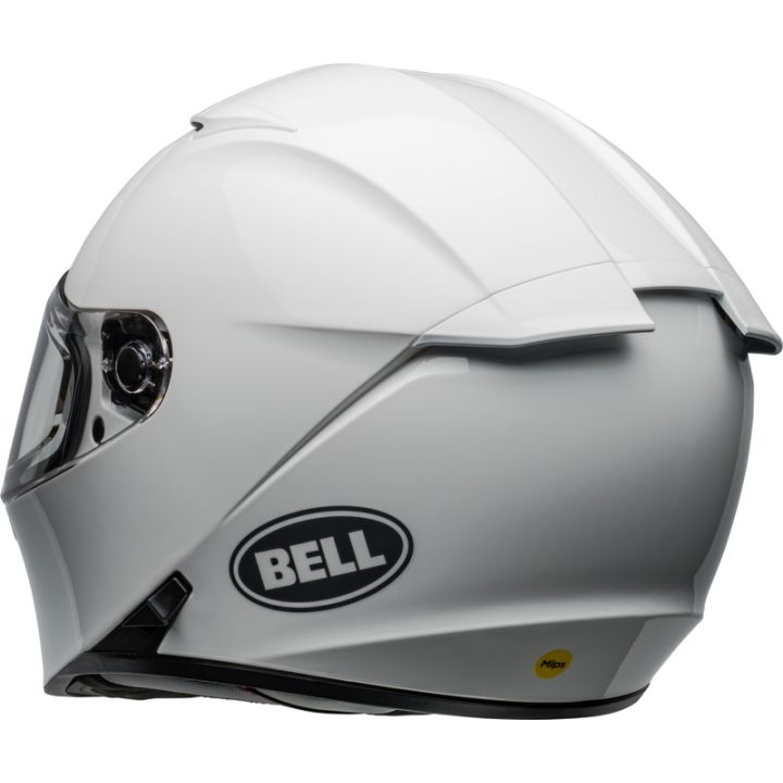 Casque moto Bell Lithium MIPS Solid - Blanc Brillant Casque moto Bell Lithium MIPS Solid - Blanc Brillant