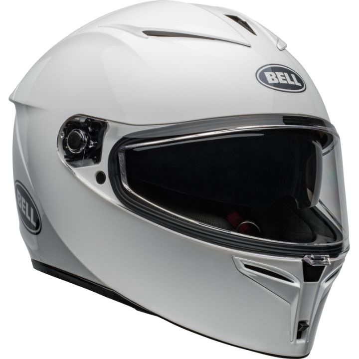 Casque moto Bell Lithium MIPS Solid - Blanc Brillant Casque moto Bell Lithium MIPS Solid - Blanc Brillant
