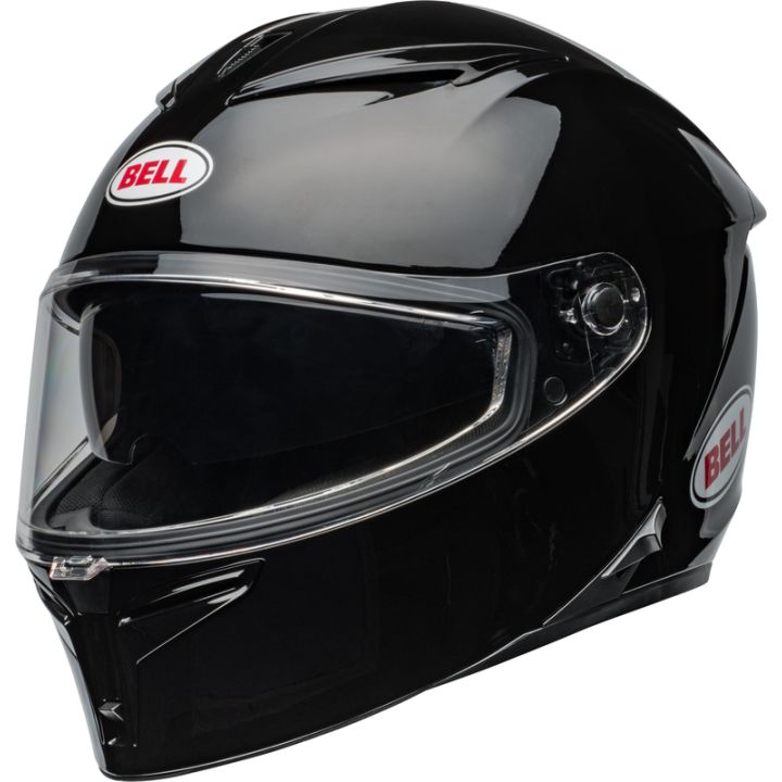 Casque moto Bell Lithium Solid - Noir brillant Casque moto Bell Lithium Solid - Noir brillant