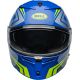 Casque moto Bell Lithium Jetstream - Bleu Retina Casque moto Bell Lithium Jetstream - Bleu Retina