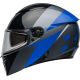 Casque moto Bell Lithium SHEAR - Gris Bleu Casque moto Bell Lithium SHEAR - Gris Bleu