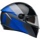 Casque moto Bell Lithium SHEAR - Gris Bleu Casque moto Bell Lithium SHEAR - Gris Bleu