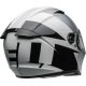 Casque moto Bell Lithium SHEAR - Argent Blanc Casque moto Bell Lithium SHEAR - Argent Blanc