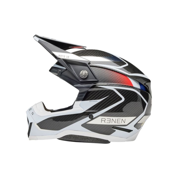 Casque cross Bell MOTO-10 Spherical Édition Limitée Renen Raycon - Noir Mat Blanc Casque cross Bell MOTO-10 Spherical Édition Limitée Renen Raycon - Noir Mat Blanc