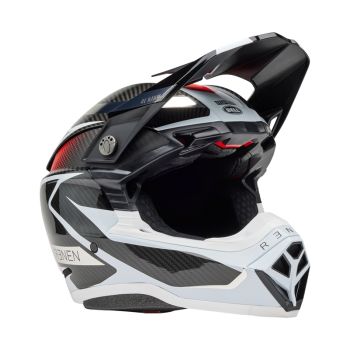 Casque cross Bell MOTO-10 Spherical Édition Limitée Renen Raycon - Noir Mat Blanc Casque cross Bell MOTO-10 Spherical Édition Limitée Renen Raycon - Noir Mat Blanc