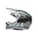 Casque cross Bell MOTO-10 Spherical Cortex - Argent Gris Casque cross Bell MOTO-10 Spherical Cortex - Argent Gris