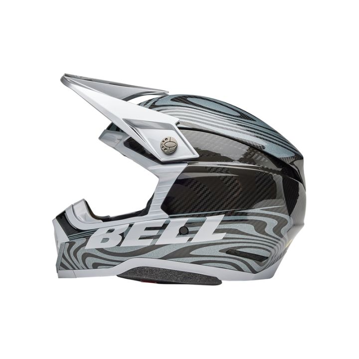 Casque cross Bell MOTO-10 Spherical Cortex - Argent Gris Casque cross Bell MOTO-10 Spherical Cortex - Argent Gris