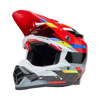 Casque cross Bell MOTO-9S Flex Édition Limitée Renen Nova - Noir Rouge Casque cross Bell MOTO-9S Flex Édition Limitée Renen Nova - Noir Rouge
