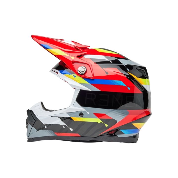 Casque cross Bell MOTO-9S Flex Édition Limitée Renen Nova - Noir Rouge Casque cross Bell MOTO-9S Flex Édition Limitée Renen Nova - Noir Rouge