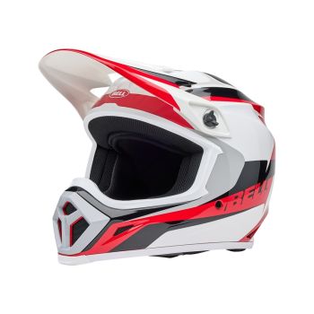 Casque cross Bell MX-9 MIPS RIFT - Rouge Blanc Casque cross Bell MX-9 MIPS RIFT - Rouge Blanc